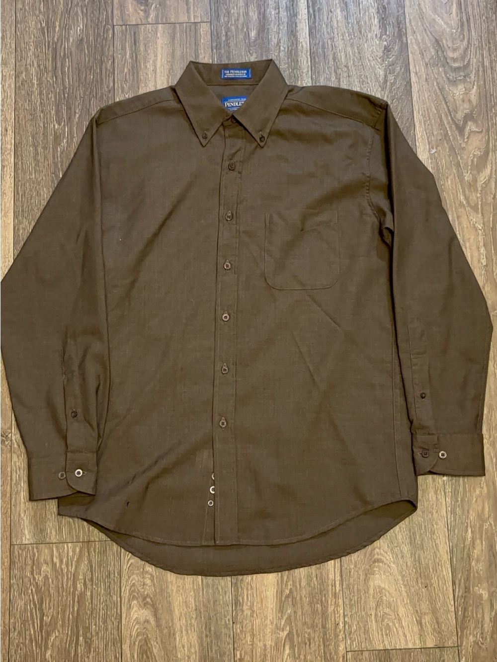 Sir Pendleton button-down wool shirt